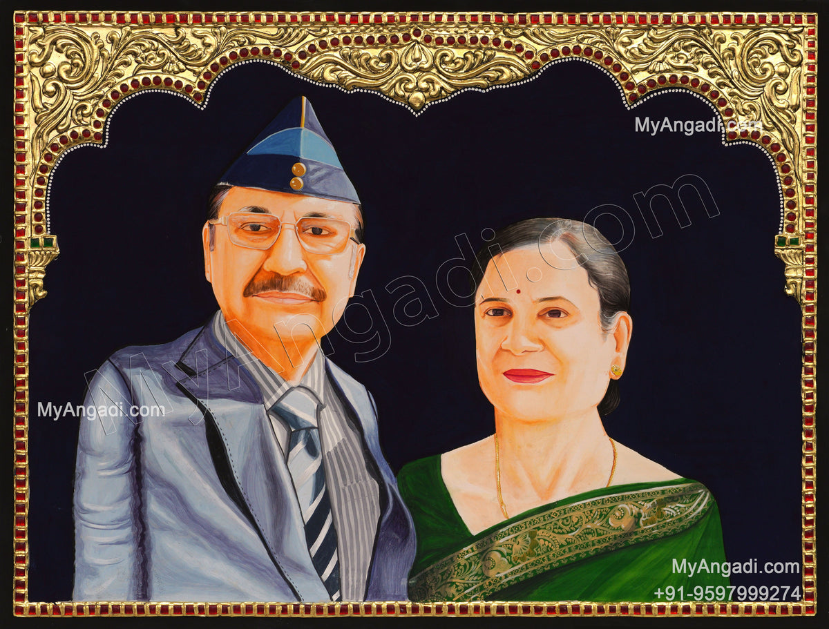 Portrait Tanjore Painting