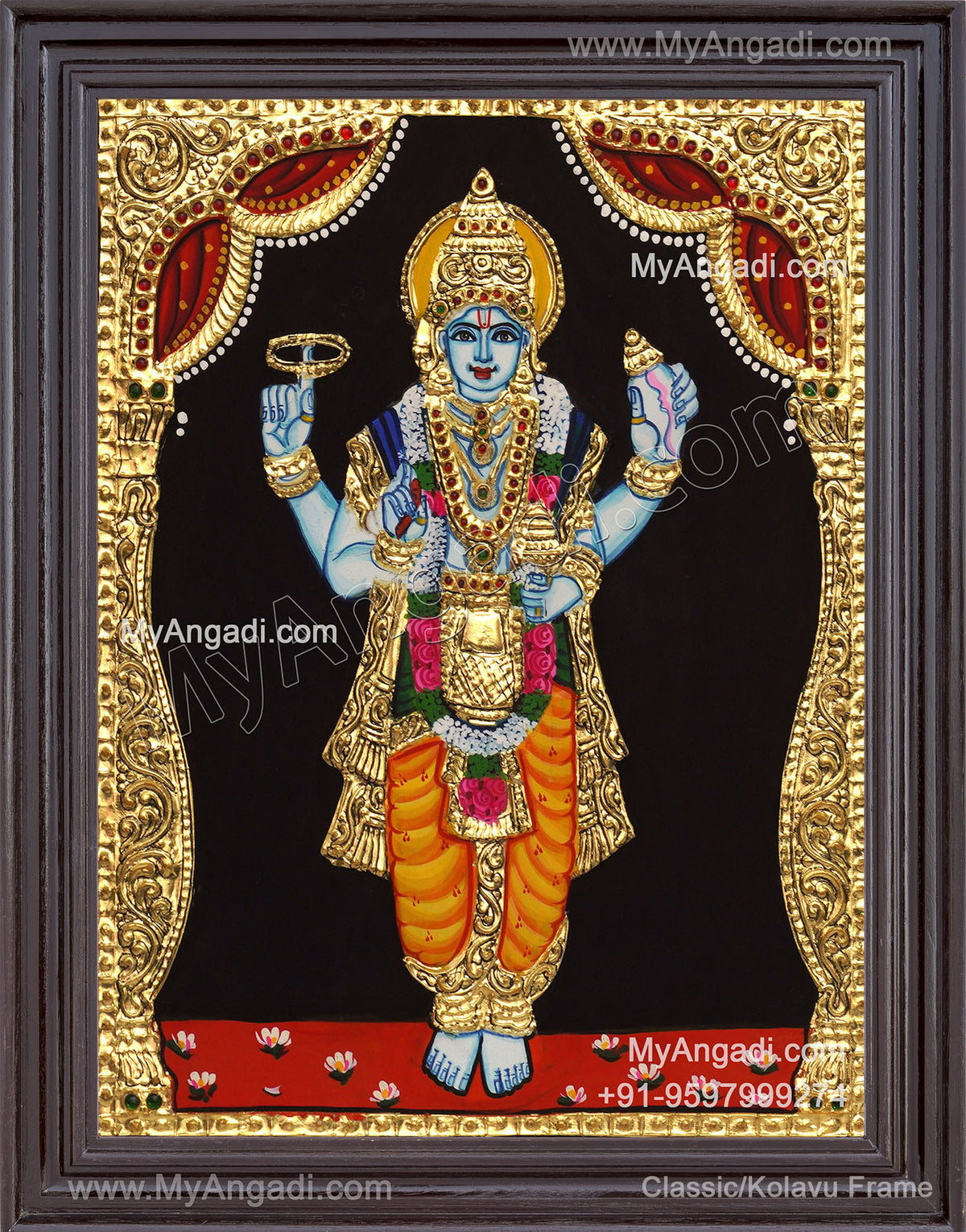 Danwantari Tanjore Painting