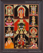 10 Panel Tanjore Painting