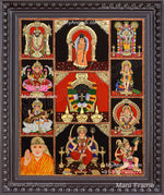 10 Panel Tanjore Painting