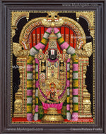 3d Balaji Lakshmi Tanjore Painting
