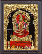 Kamatchi Amman Tanjore Painting