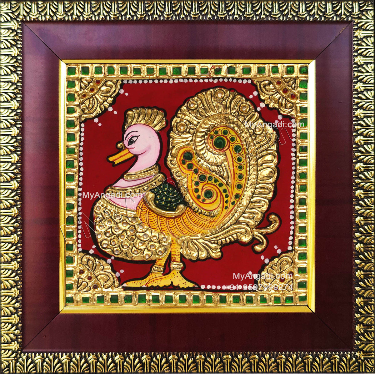 Peacock Tanjore Paintings