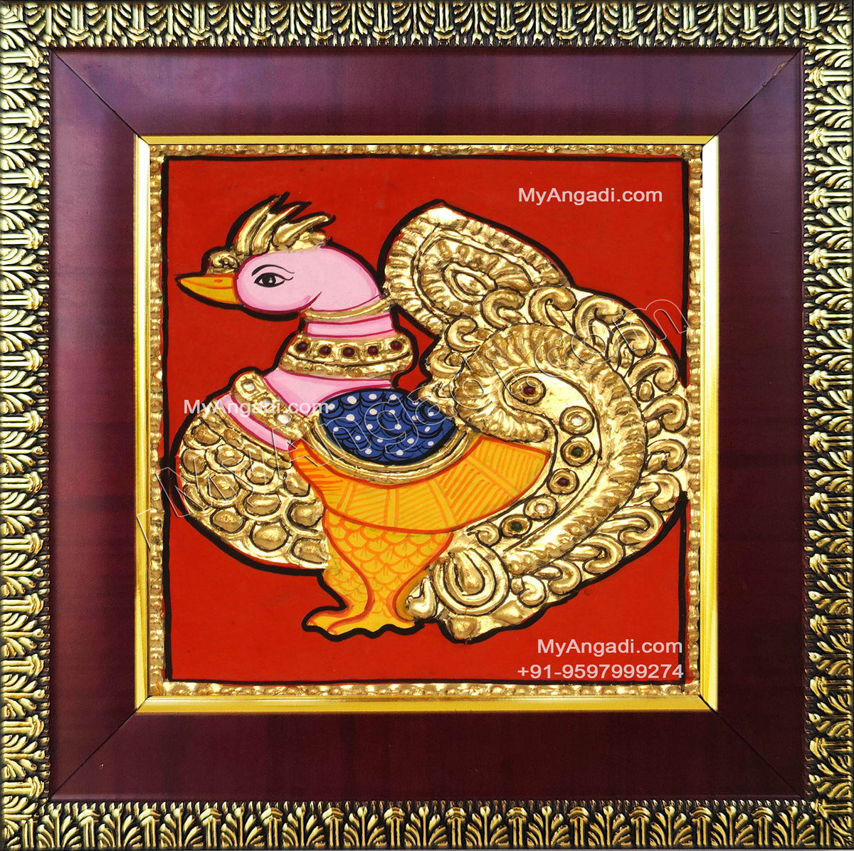 Peacock Tanjore Paintings