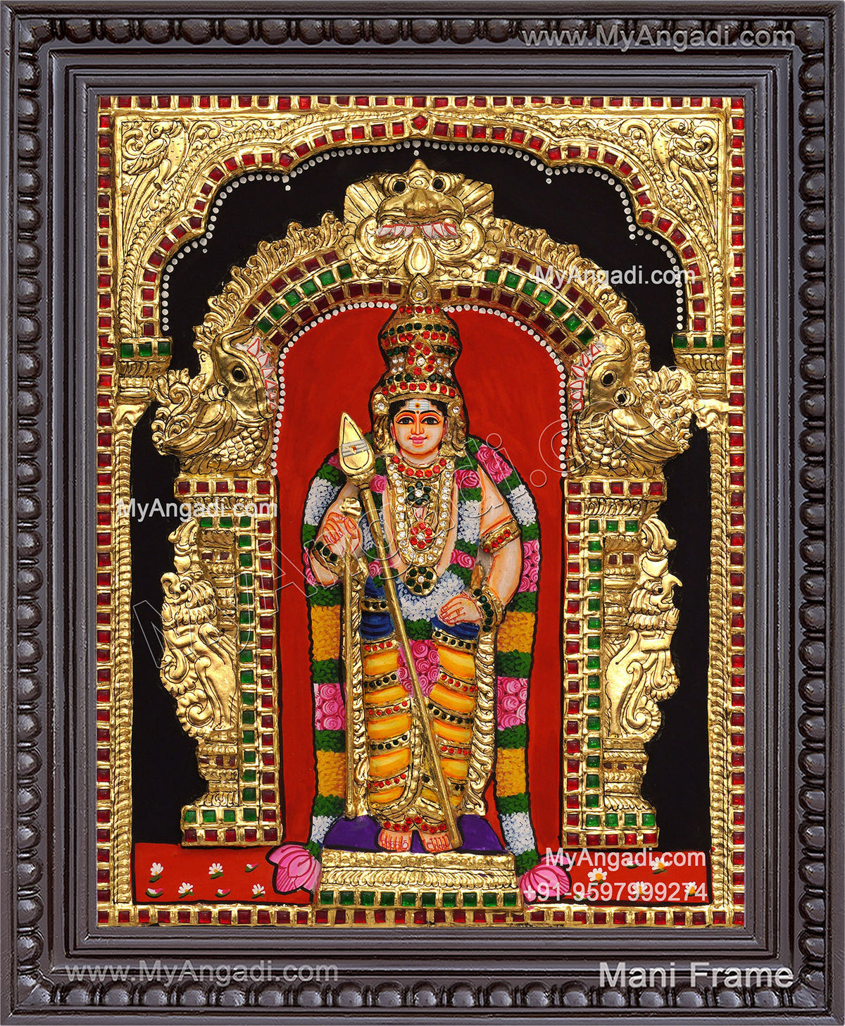 Murugan 3D Tanjore Paintings
