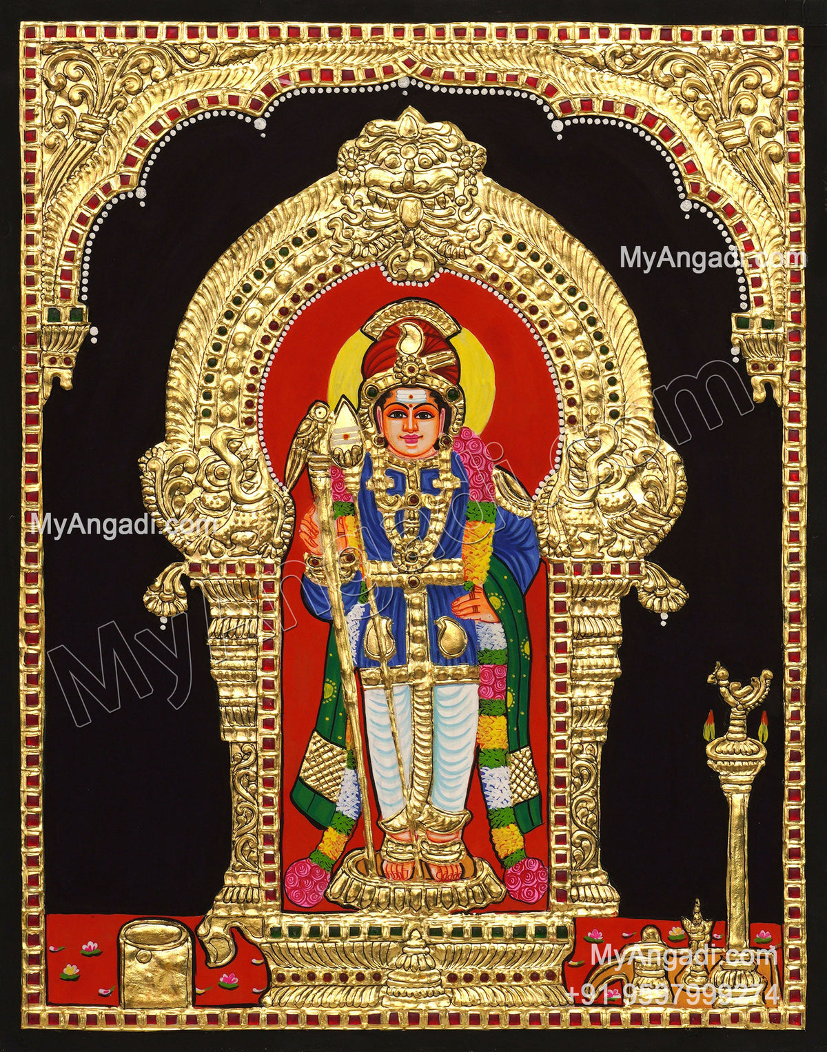 5 Set Tanjore Paintings