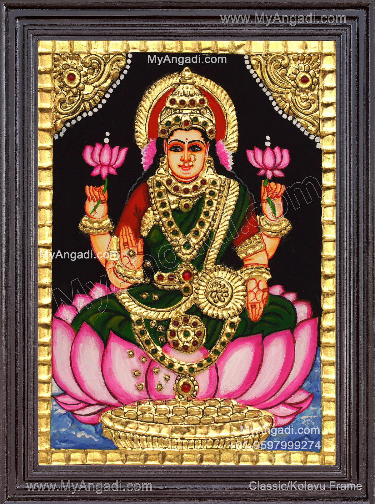 Lakshmi Tanjore Paintings