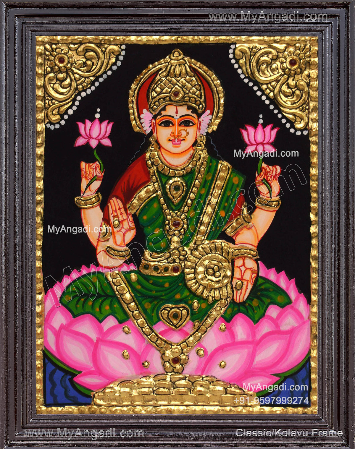 Lakshmi Tanjore Paintings