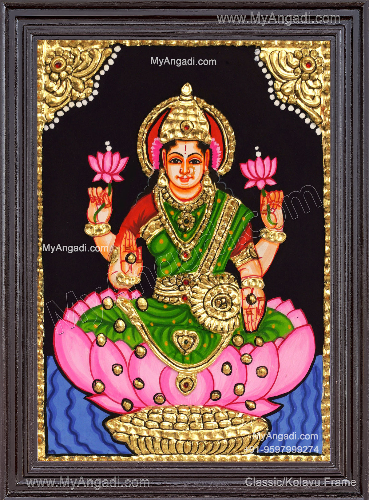 Lakshmi Tanjore Paintings