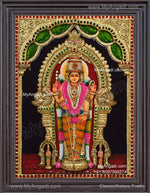 Thiruchendur Murugan 3D Tanjore Painting