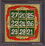 Kubera Yantra Tanjore Painting