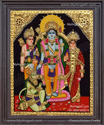Ram Darbar Tanjore Painting