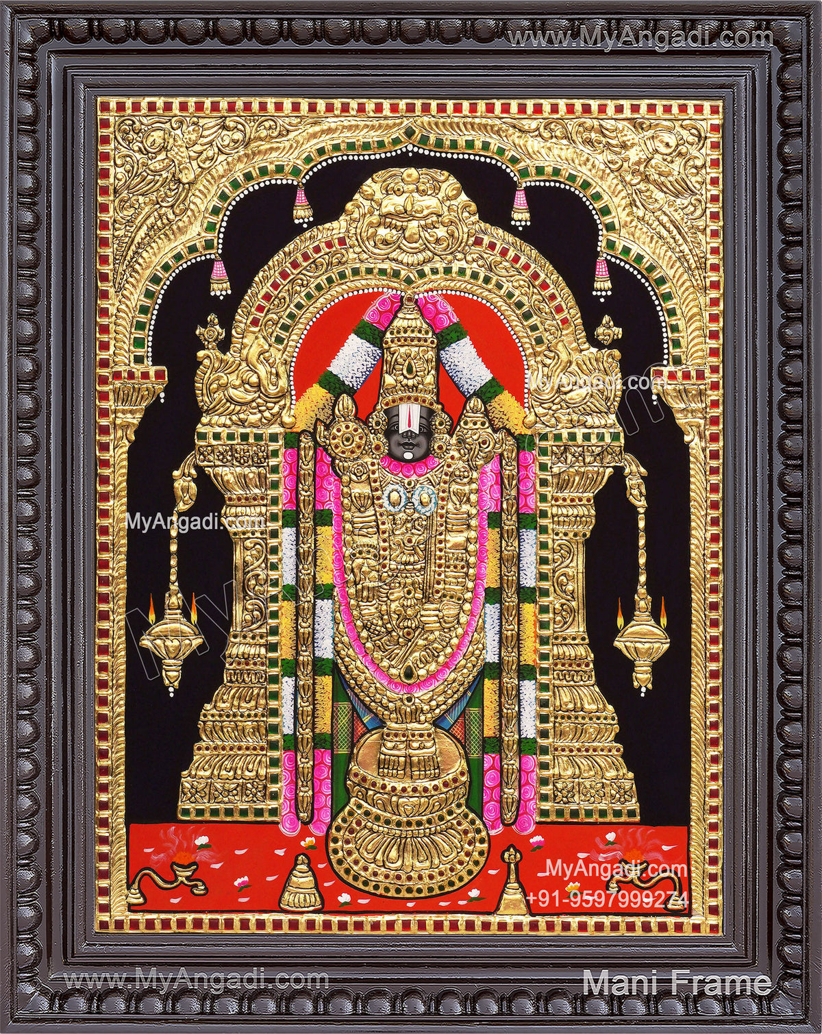 Balaji Tanjore Painting