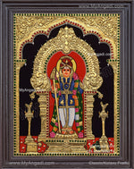 Palani Raja Alangara Murugan Tanjore Painting