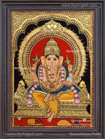 Vinayagar Tanjore Painting 