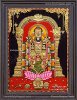 Balaji with Lakshmi Tanjore Painting