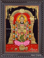 Balaji with Lakshmi Tanjore Painting