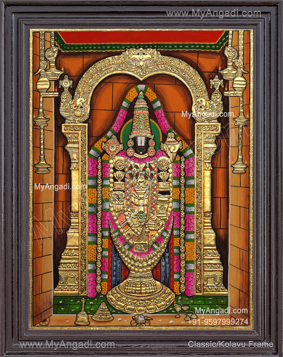 Balaji Tanjore Painting