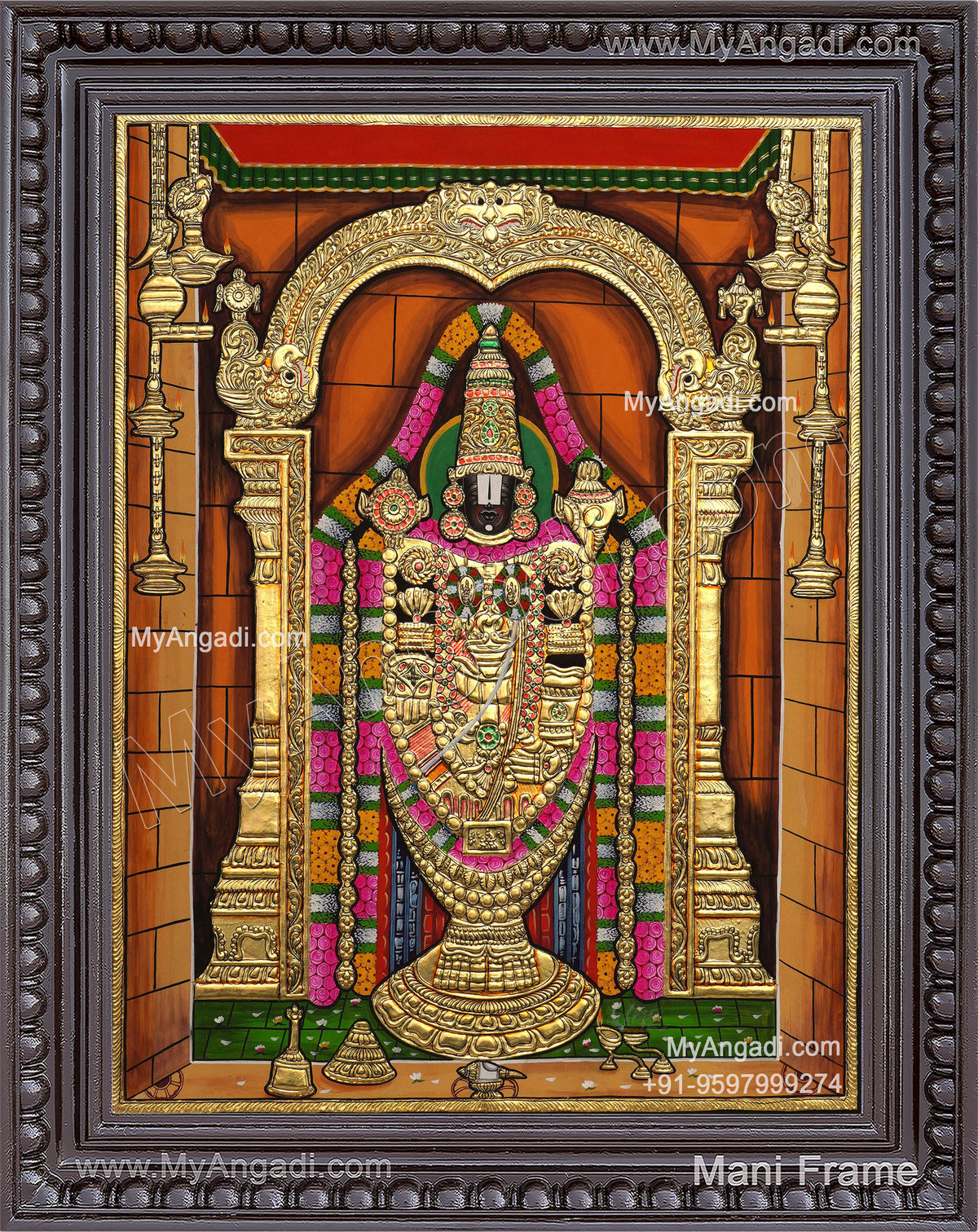 Balaji Tanjore Painting