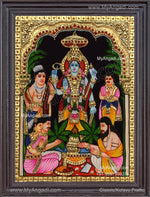 Sathya Narayana Swami Tanjore Painting