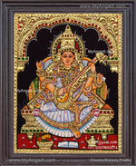 Saraswathi Tanjore Painting
