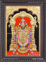 VenkateshwaraSwamy Tanjore Painting