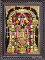 Balaji 3d Tanjore Painting