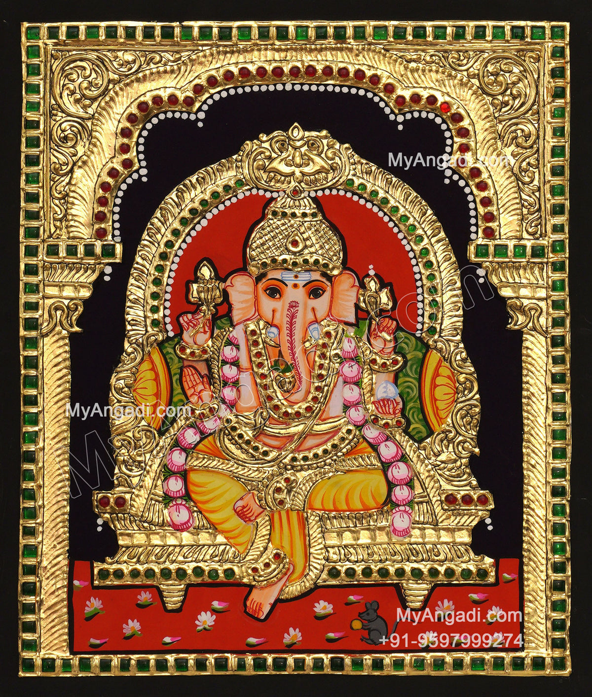 5 Set Tanjore Paintings