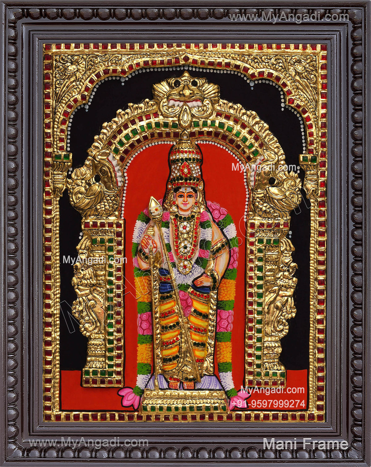 Murugan 3D Tanjore Paintings