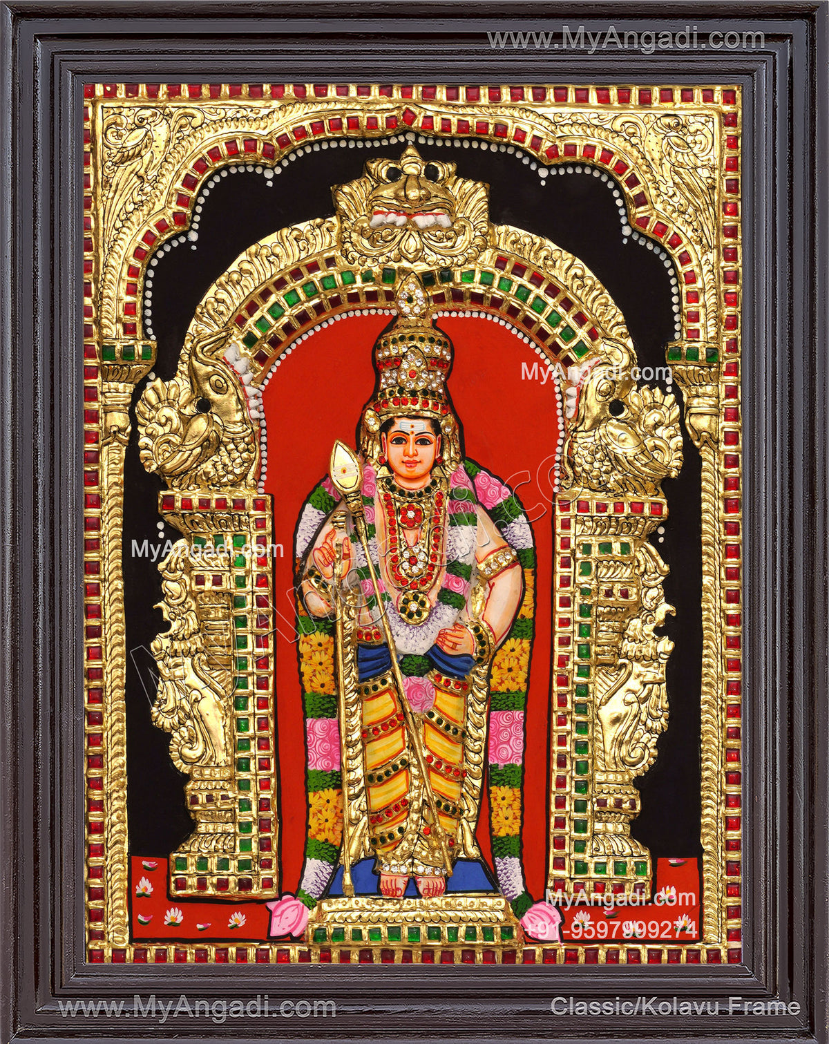 3D 5 Set Tanjore Paintings