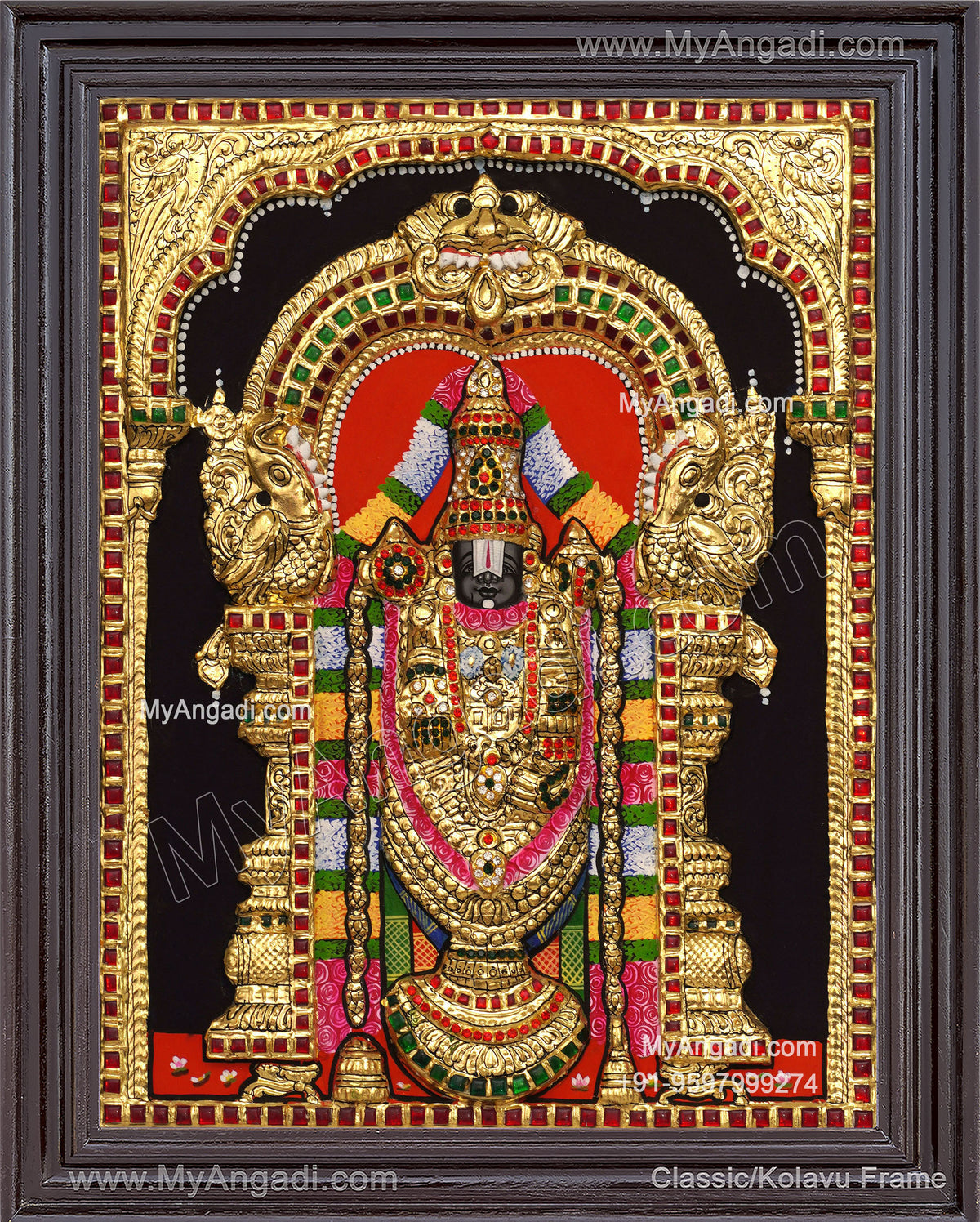 3D 5 Set Tanjore Paintings