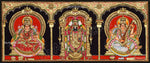 3D 3 Panel Tanjore Paintings