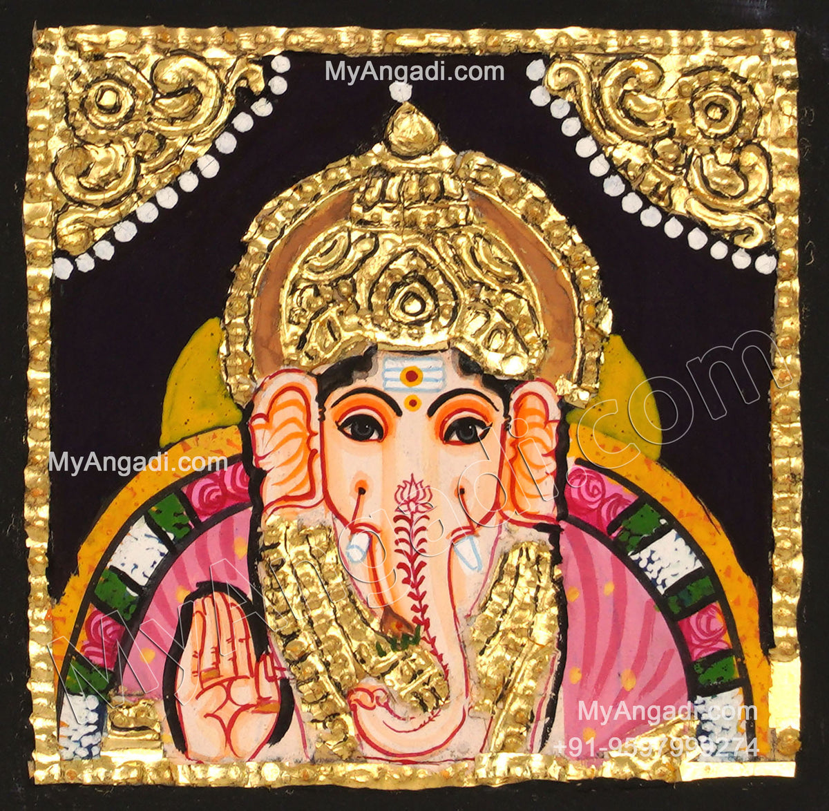 Ganehsa Tanjore Paintings