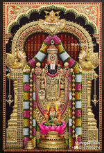 3d Balaji Lakshmi Tanjore Painting
