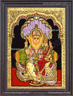 Narasimar Tanjore Painting, Lakshmi Narasimhar Tanjore Painting