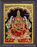 Gajalakshmi Tanjore Painting