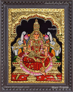 Gajalakshmi Tanjore Painting