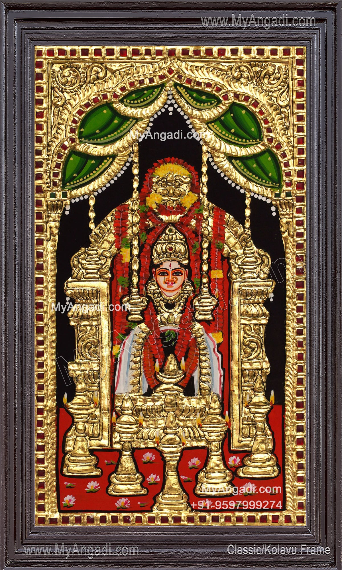 Kaliamman Tanjore Painting