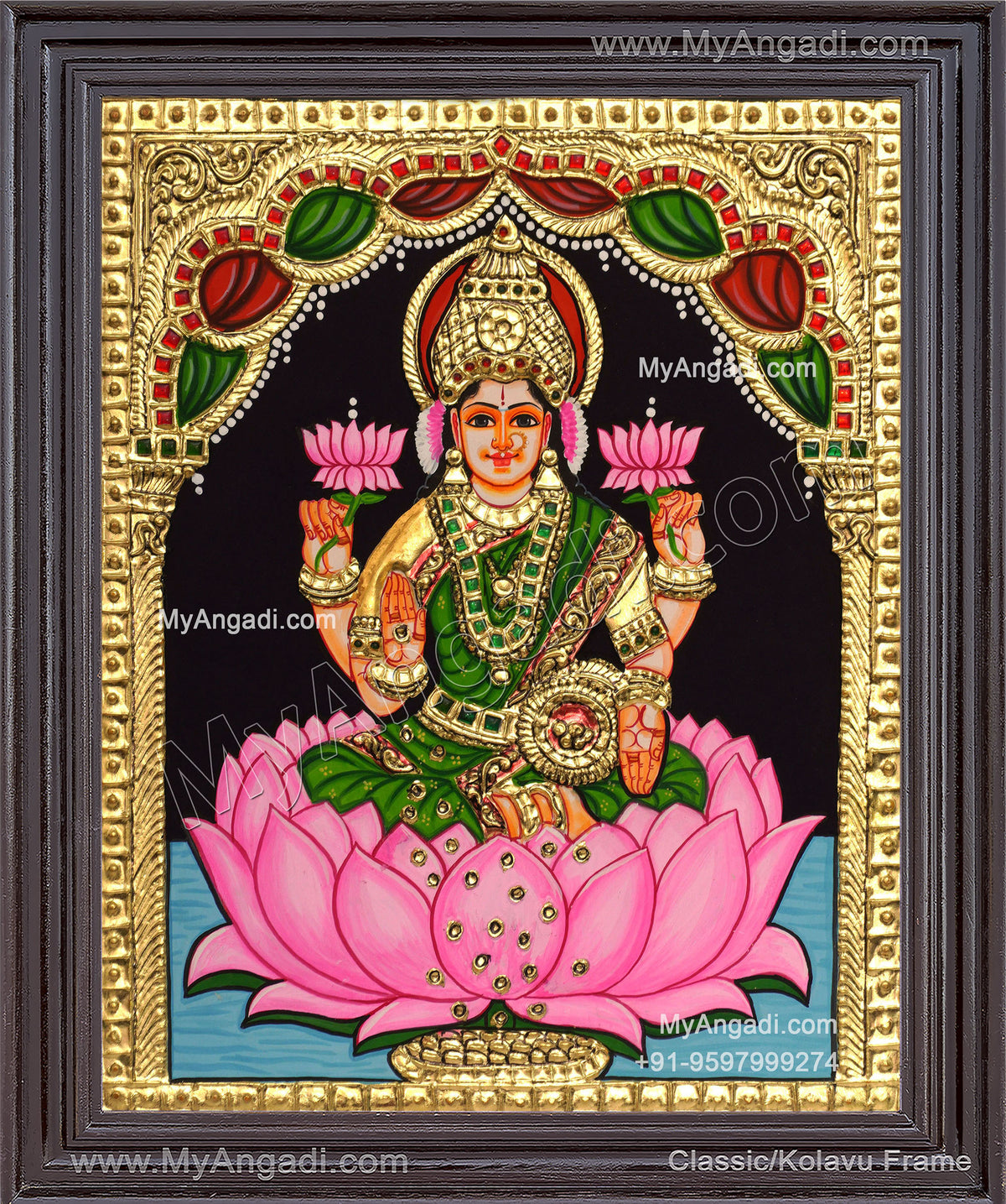 Lakshmi Tanjore Painting