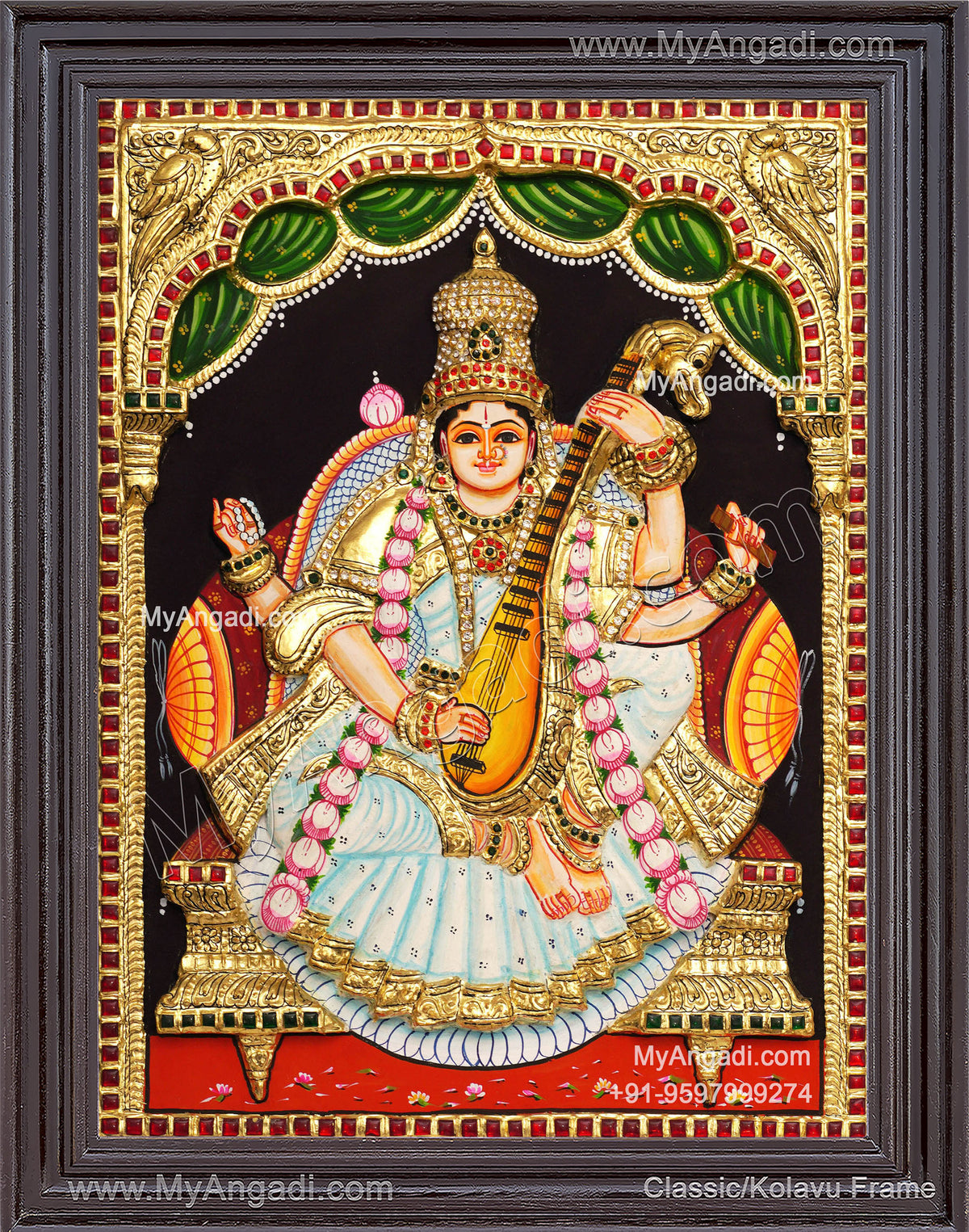 3D 5 Set Tanjore Paintings
