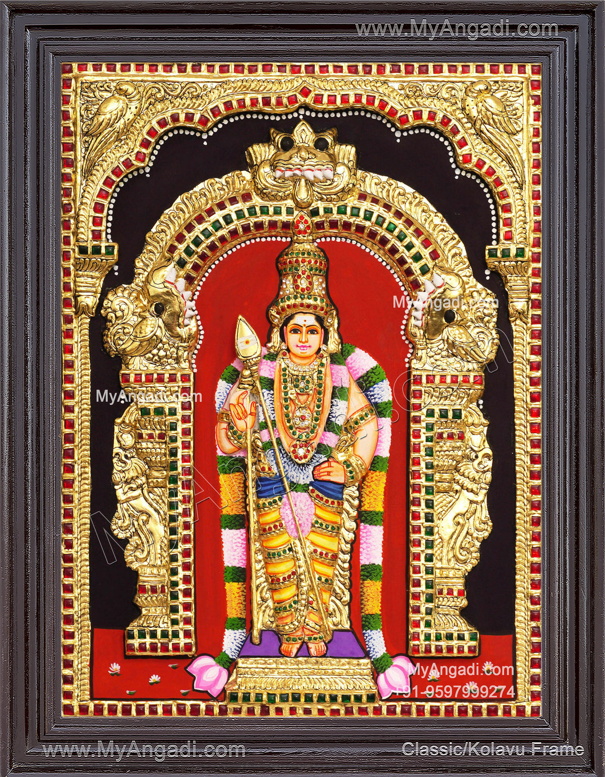 3D 5 Set Tanjore Paintings