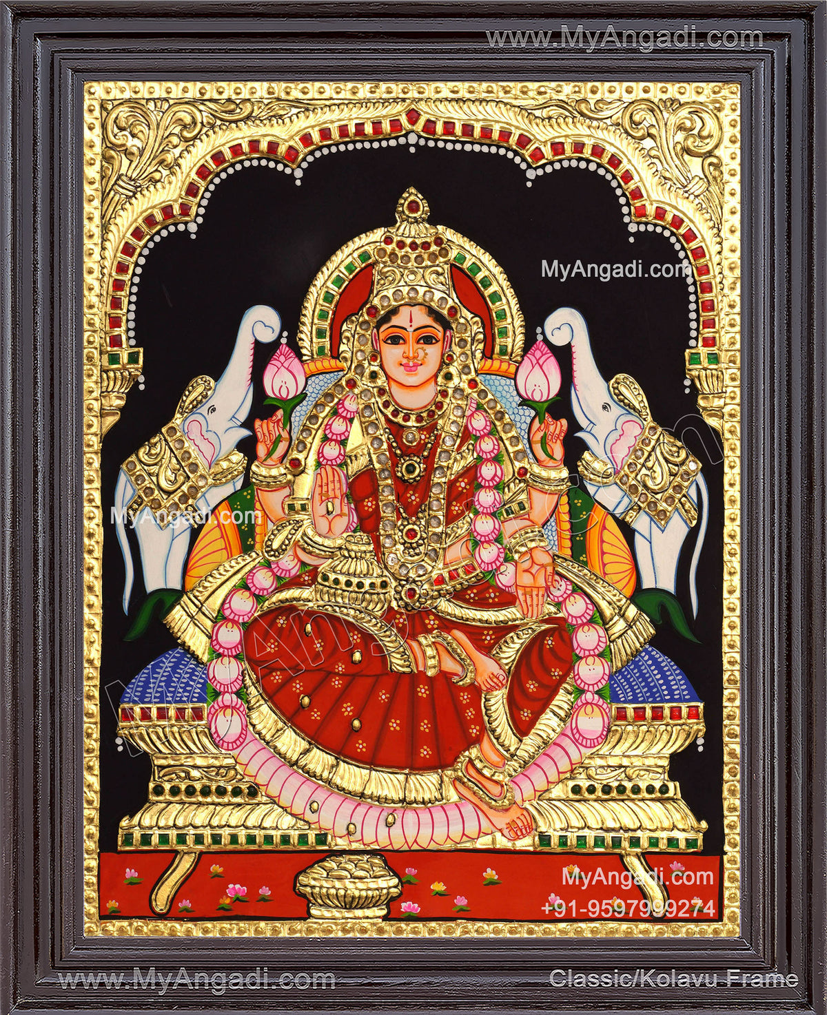5 Set Tanjore Paintings