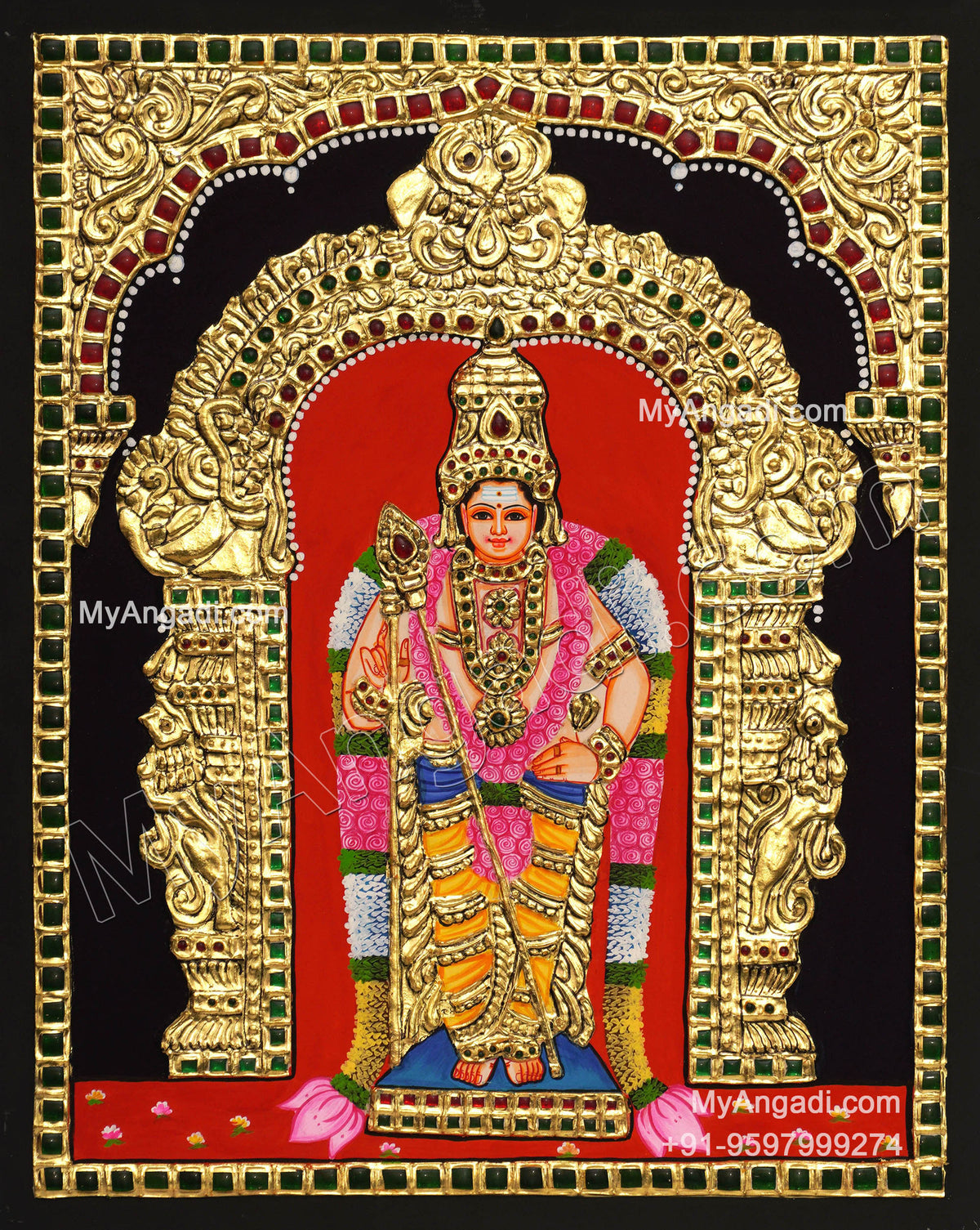 5 Set Tanjore Paintings