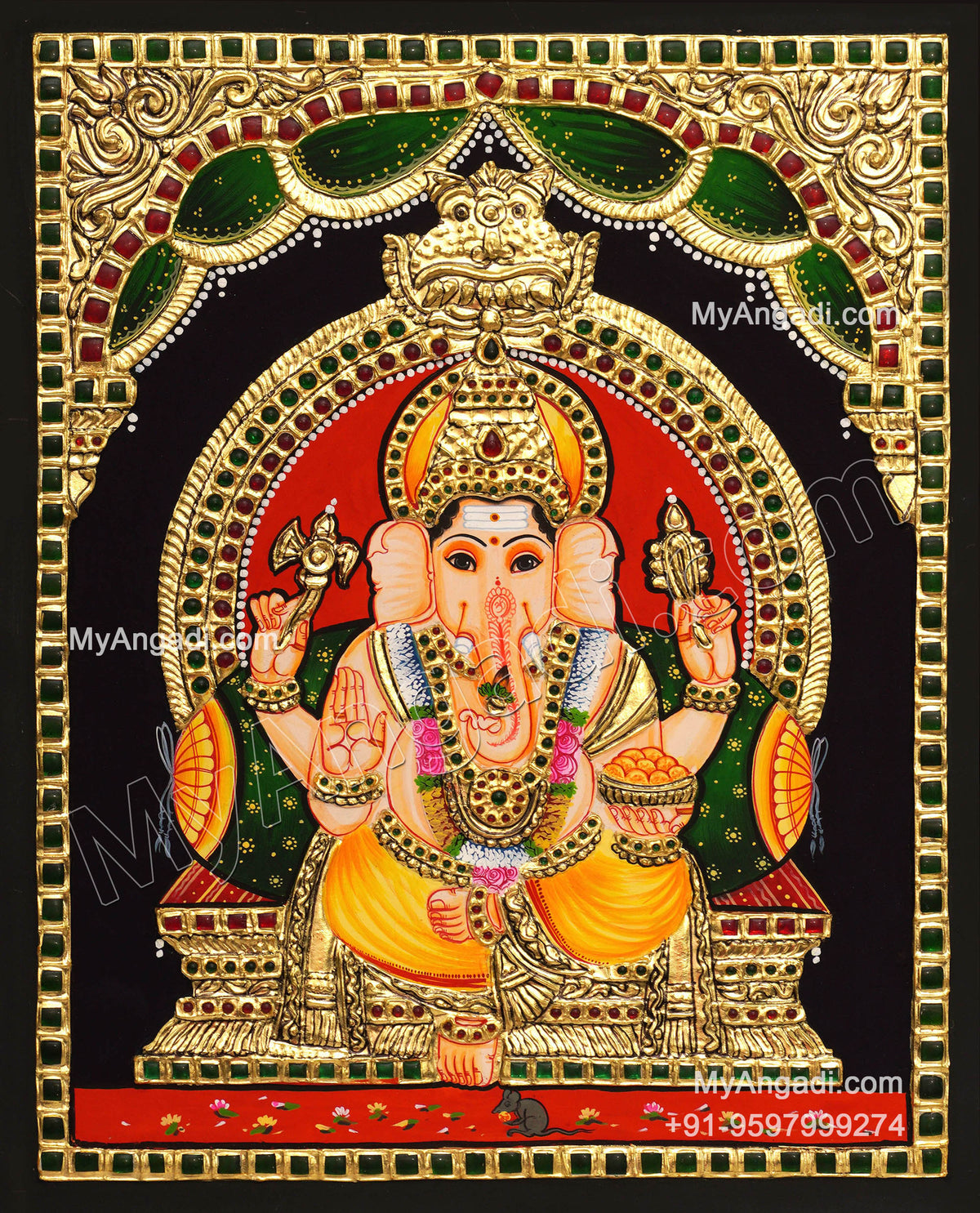 5 Set Tanjore Paintings