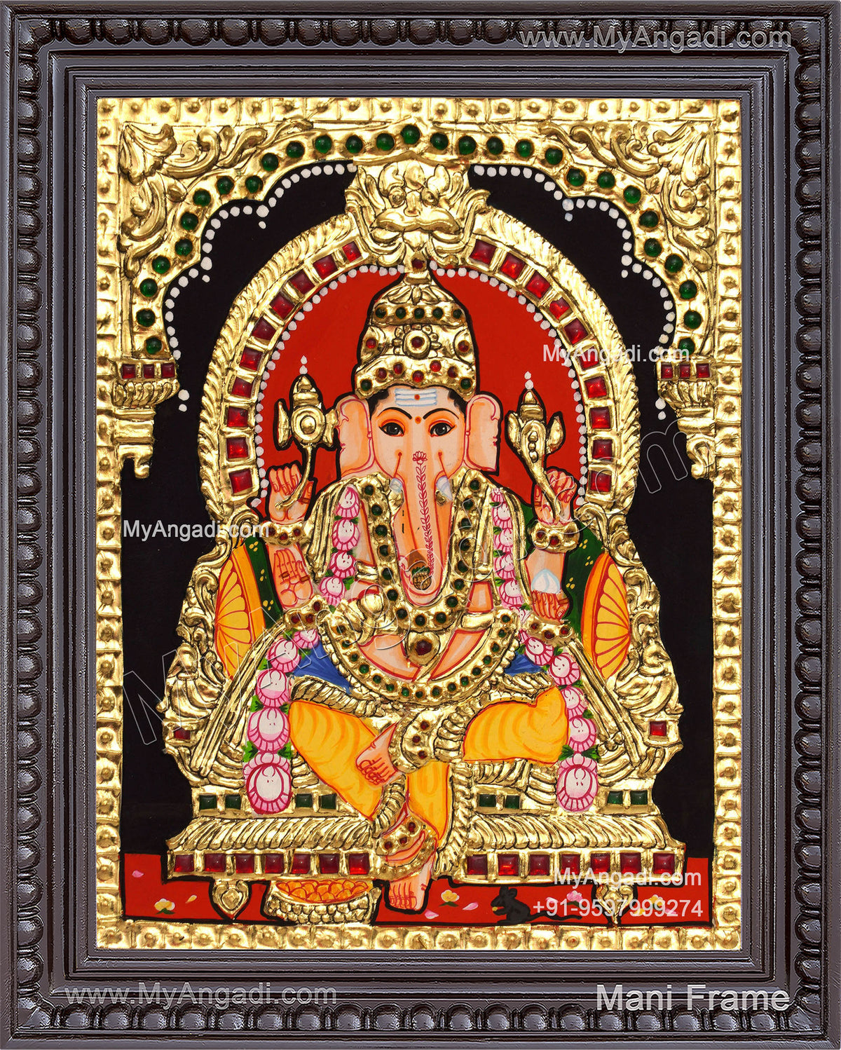 Vinayagar Tanjore Painting 