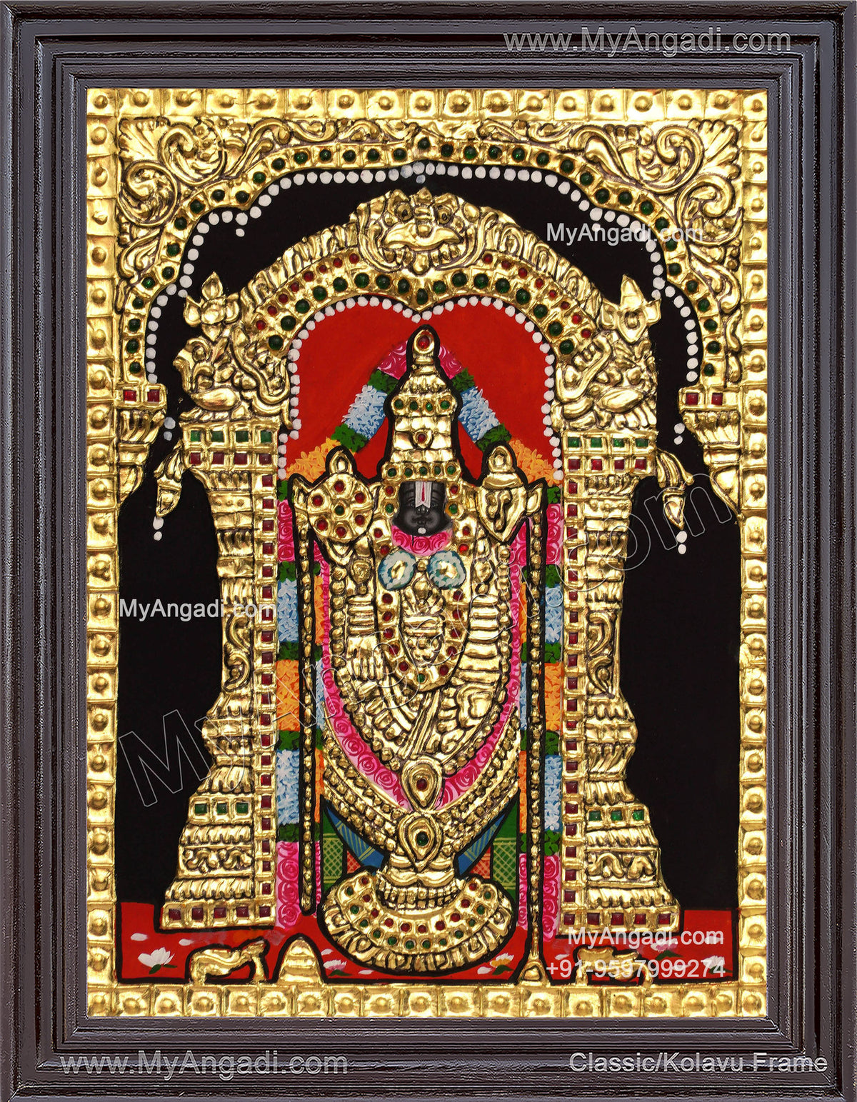 Balaji Tanjore Painting