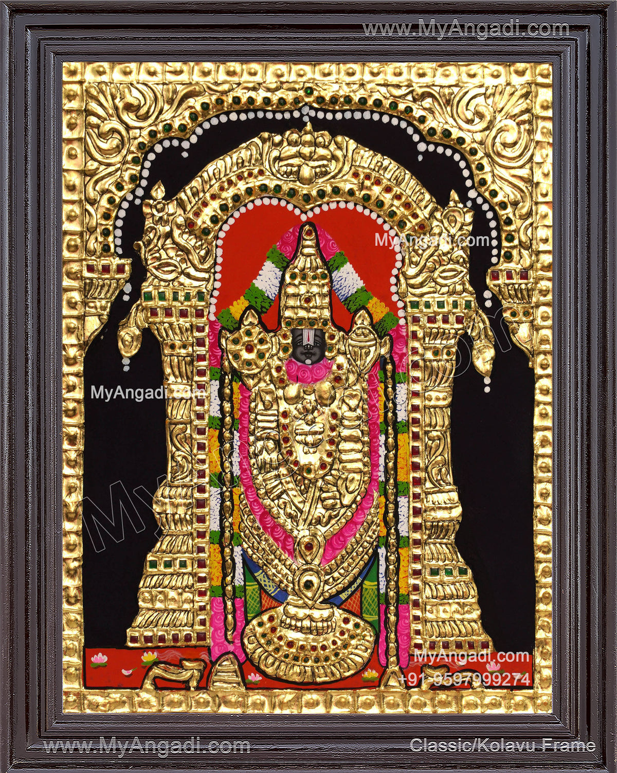 Balaji Tanjore Painting