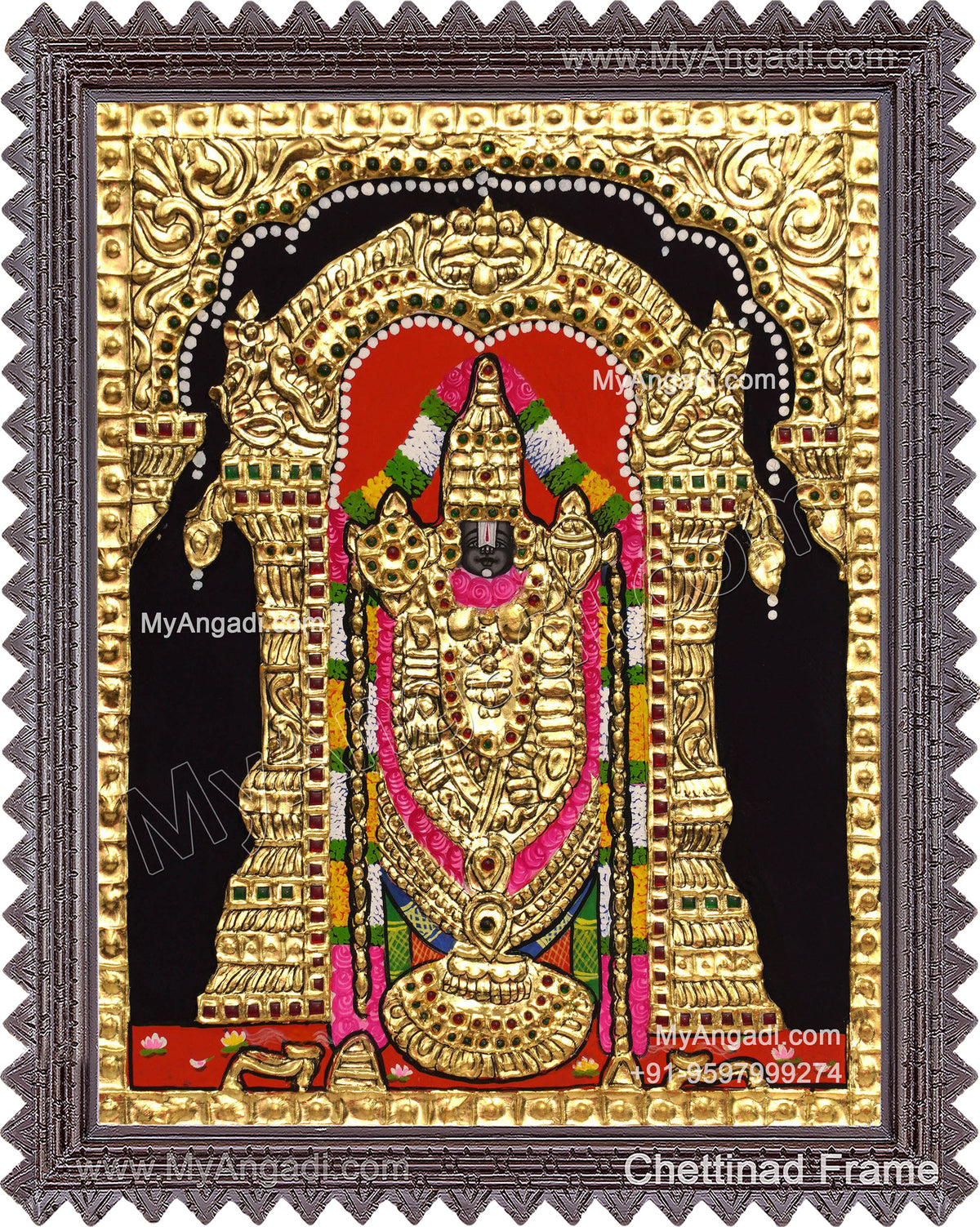 Balaji Tanjore Painting