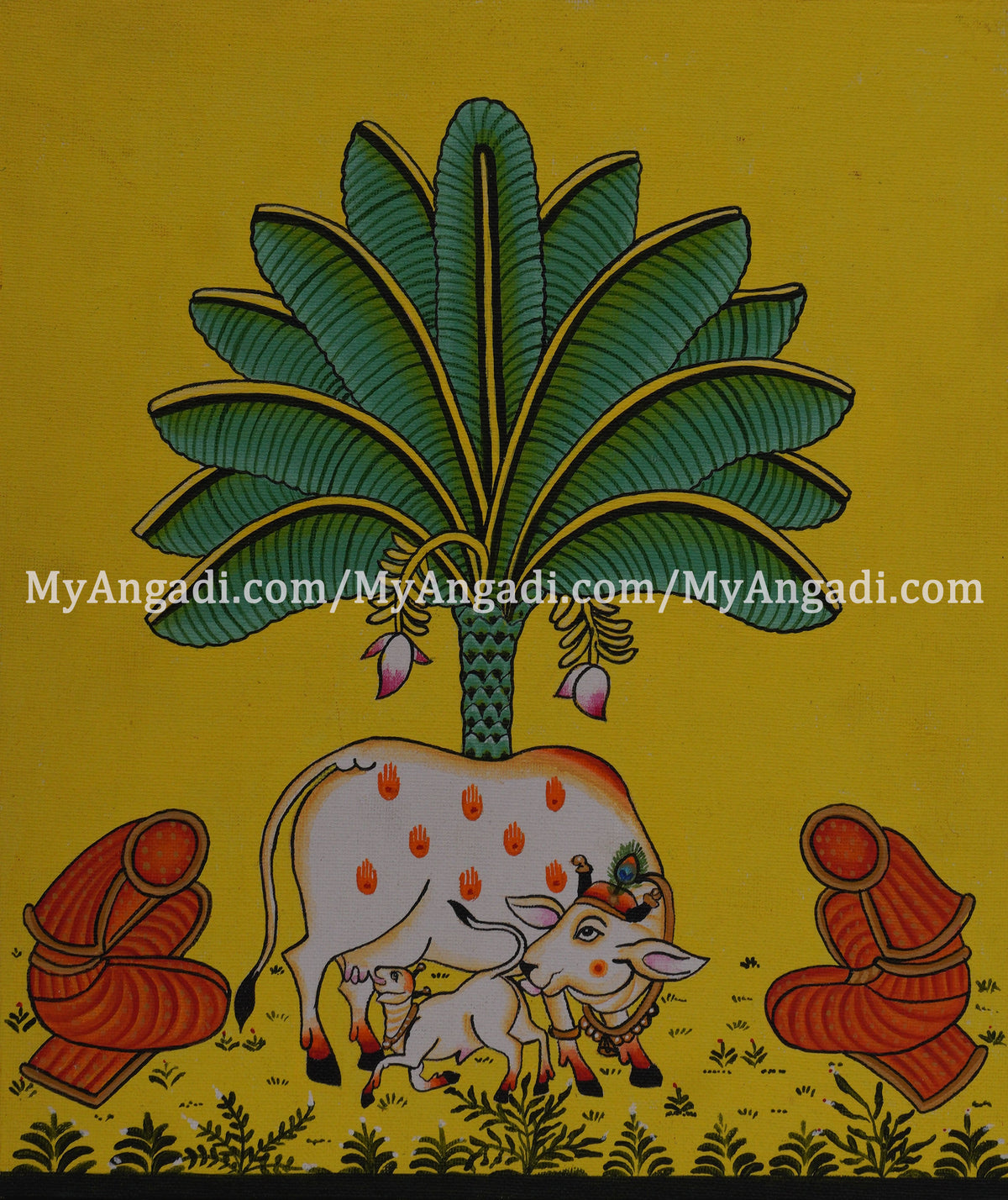 Komatha YellowCanvas Painting 