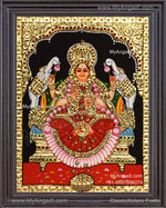 Gajalakshmi Tanjore Painting